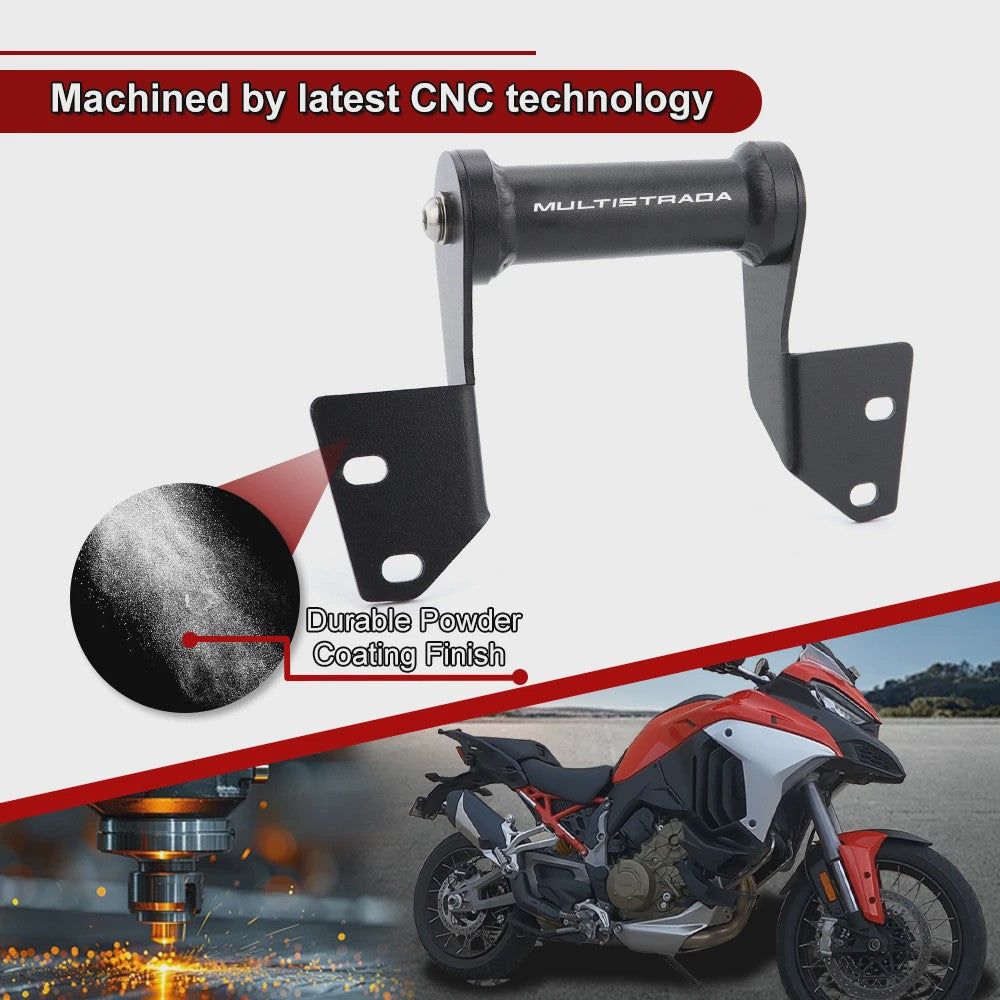 GPS Telefoonhouder Navigatieplaat Beugel voor Ducati Multistrada V4/V4S/V4R