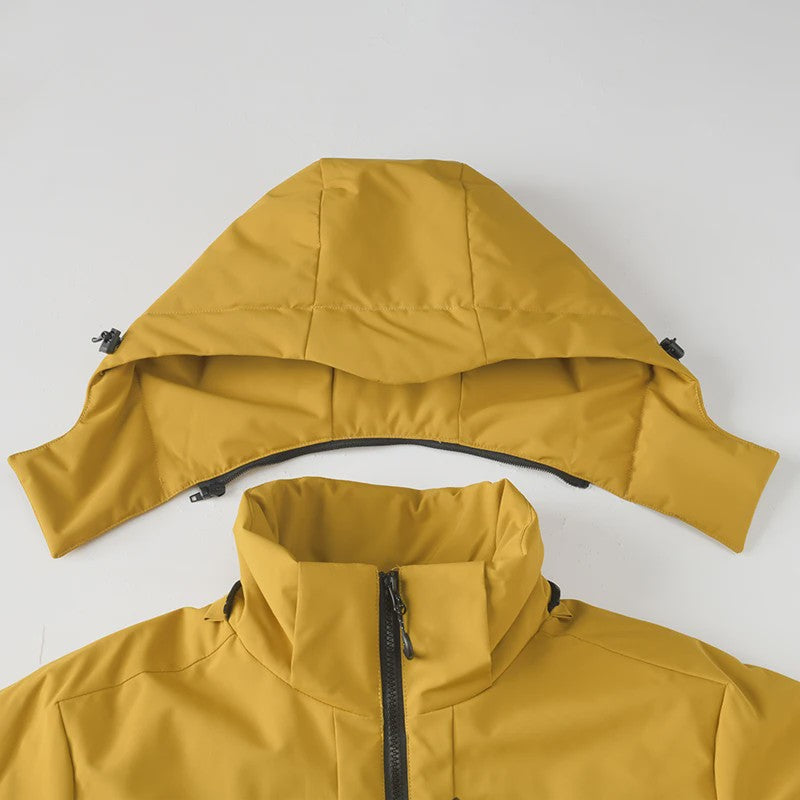 Unisex Waterdichte Fleece Winterjas - Winddicht, Thermisch & Ademend