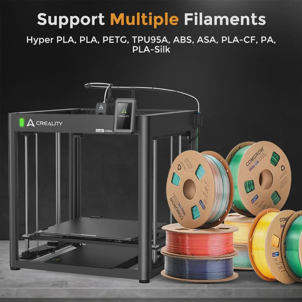 Creality Ender 5 Max 3D Printer: Snel, Groot & Precisie