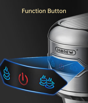 HiBREW H11 Espressomachine - 20 Bar, Semi-Automatisch, RVS, Compact & Veelzijdig