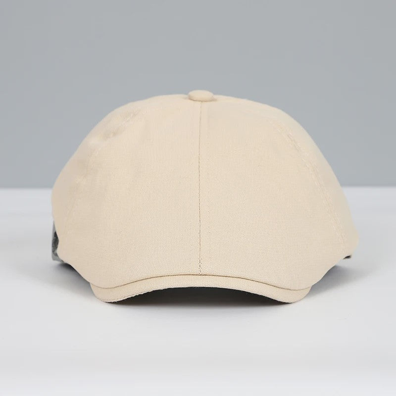 Klassieke Katoenen Peaky Blinders Pet voor Heren en Dames - Vintage Ivy Cap Stijl