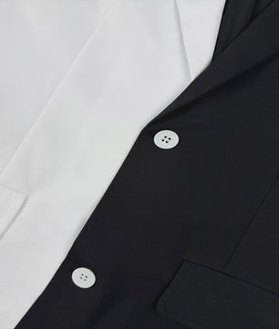 Two-Face Cosplay Kostuum: Zwart-Wit Pak voor Heren - Halloween & Feest