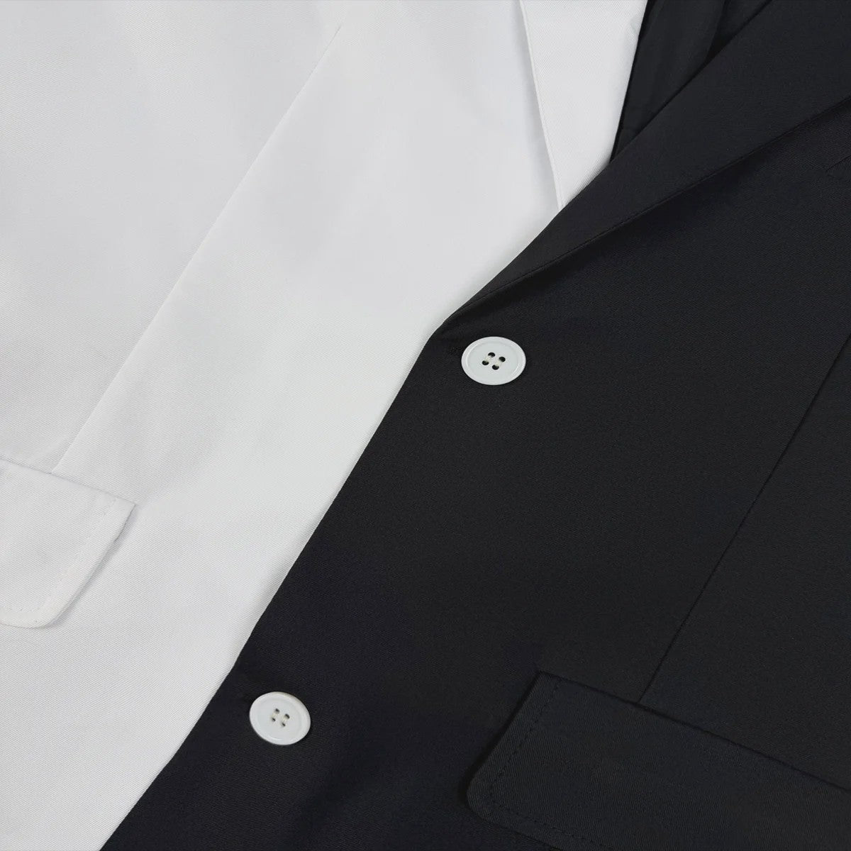 Two-Face Cosplay Kostuum: Zwart-Wit Pak voor Heren - Halloween & Feest