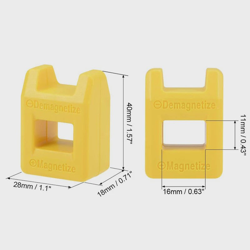 Mini Magnetizer & Demagnetizer Tool voor Schroevendraaiers en Bits