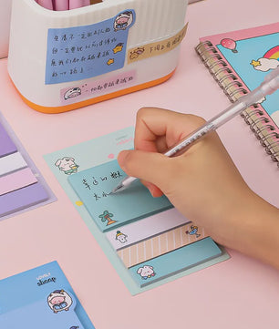 Schattige Kawaii Memo Blokjes met Dieren - Leuke Sticky Notes voor Kantoor & School