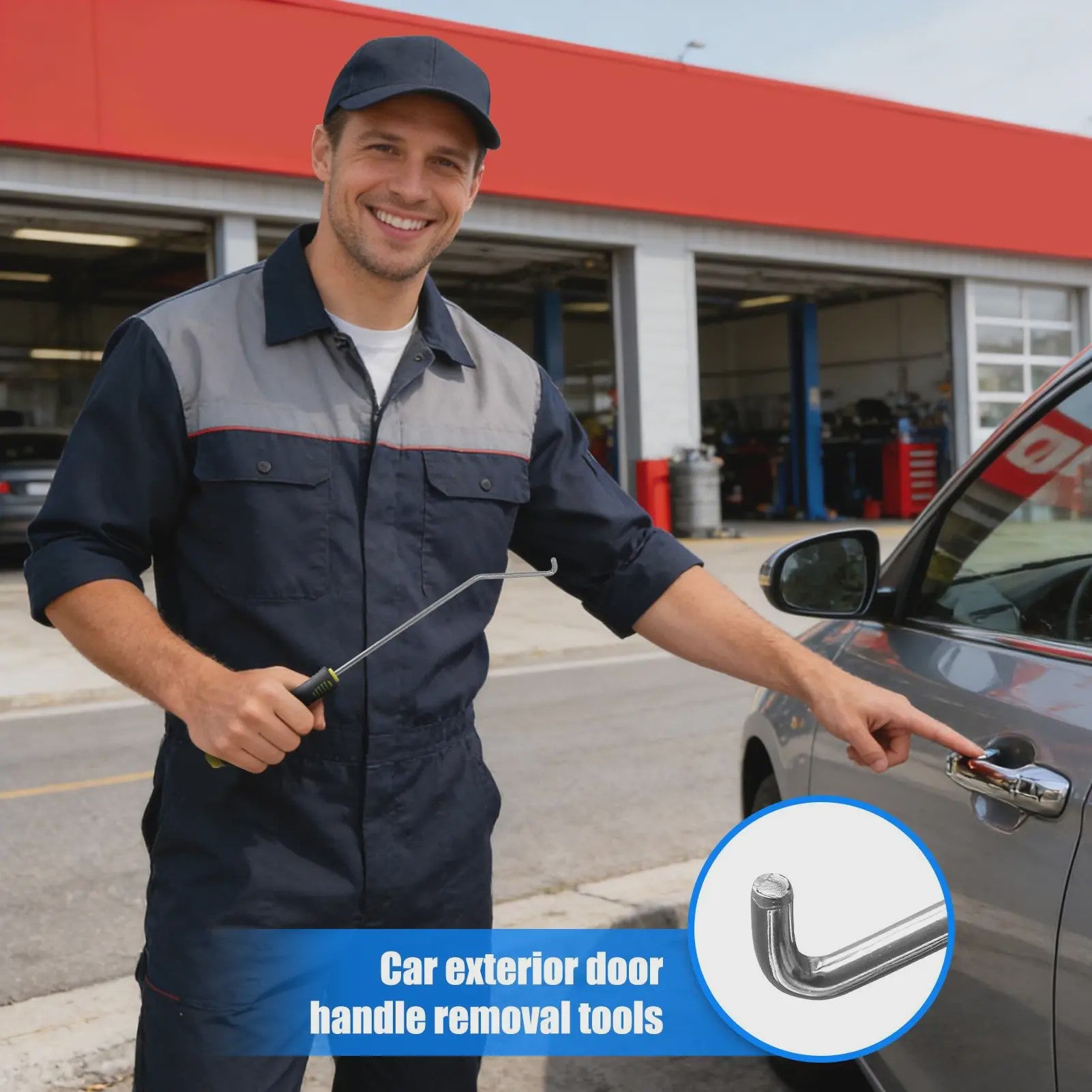 Pro Autotrim Verwijderingsset - Heavy Duty Gereedschap voor Deurhandgrepen & Interieur