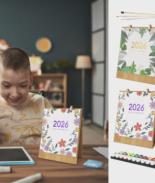 2026 Creatieve Kalender: Schilderen op Nummer Kit met Handgetekende Ontwerpen
