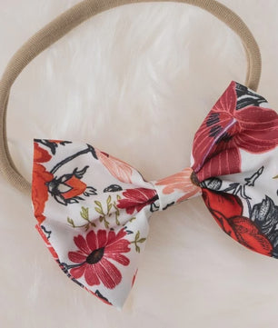 Zomerse Baby Jurk Romper met Strikjes en Bloemenprint - Katoen