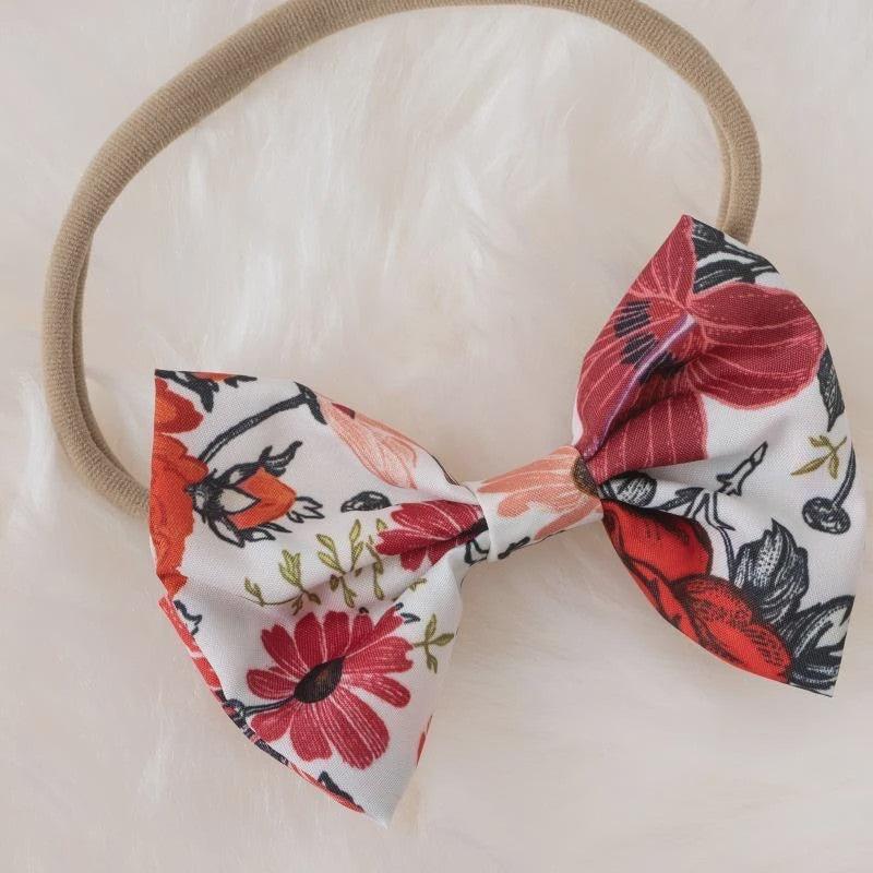 Zomerse Baby Jurk Romper met Strikjes en Bloemenprint - Katoen