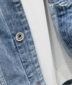 Herren Denim Werkjas - Vintage Stijl Herfst/Winter