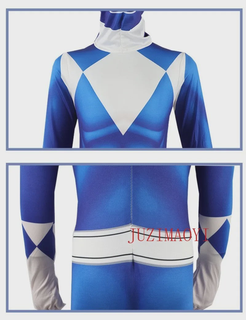 Volwassen Samurai Sentai Shinkenger Ranger Kostuum - Jumpsuit Cosplay voor Feestjes & Halloween