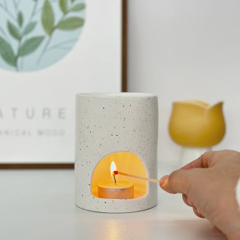 Keramische Aromatherapie Brander voor Essentiële Oliën & Wax Melts