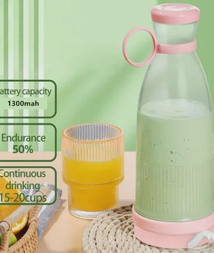 Draagbare USB Blender & Juicer Cup - Snel Fruitshakes en Smoothies Maken