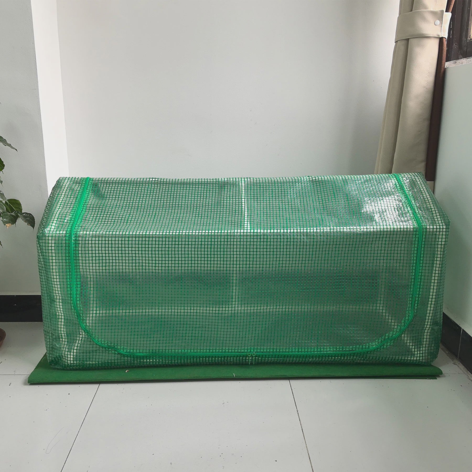 Compacte Koudbestendige PVC/PE Kas voor Tuinieren en Kleine Huisdieren