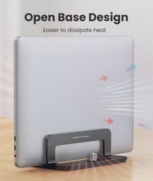 UGREEN Verticale Laptop Standaard - Aluminium, Verstelbaar voor MacBook, Laptops, Tablets & Telefoons