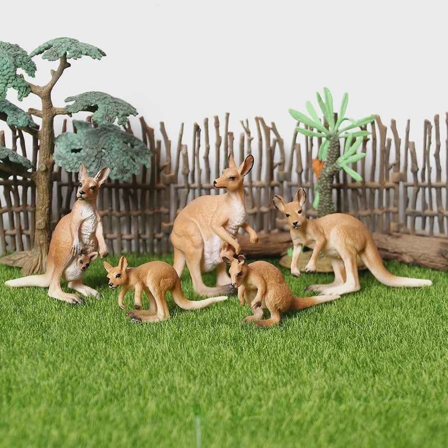 Realistische Australische Dieren Figuren Set: Koala, Kangoeroe, Emu & Meer