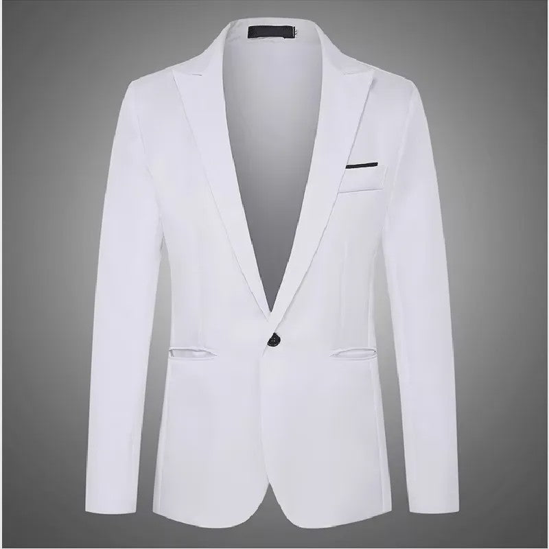 Luxe Heren Blazer - Slim Fit Zakelijk Casual Jasje