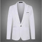 Luxe Heren Blazer - Slim Fit Zakelijk Casual Jasje