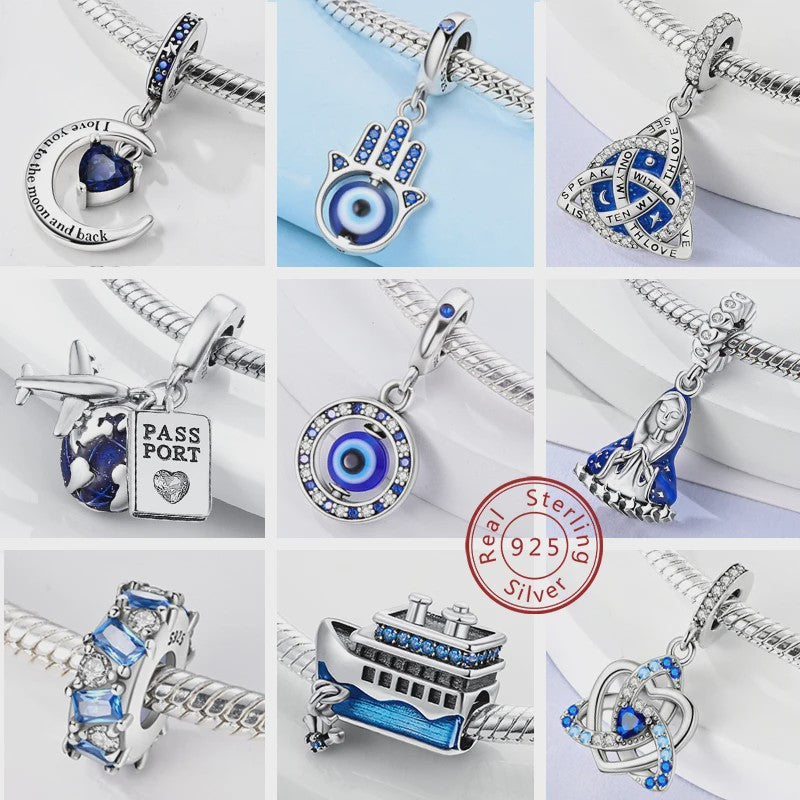 Zilveren Bedel 925 Sterling Zilver - Dangle Bedel voor Armband - DIY Sieraden Maken