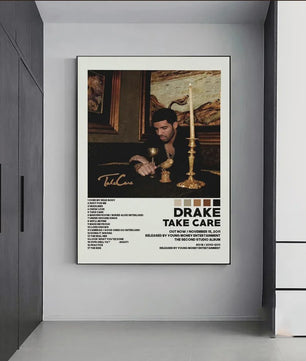 Drake Album Cover Posters - Canvas Muurdecoratie