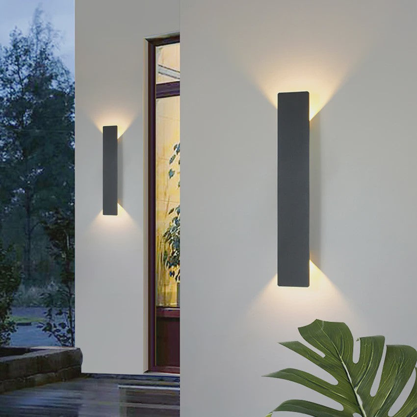 Waterdichte LED Wandlamp Buiten - Aluminium Up/Down Light - 20/41/61cm
