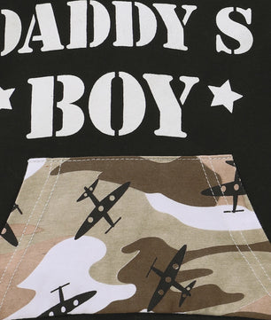 Stoere DADDY'S BOY Hoodie & Joggingbroek Set - Lente/Herfst Collectie