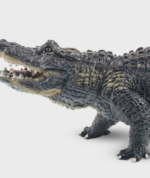 Realistische Alligator Speelfiguur - Wildlife Model voor Kinderen, Cadeau & Taartdecoratie