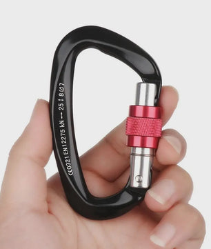 Professionele Aluminium Karabiner Haak - Veilig Klimmen & Outdoor