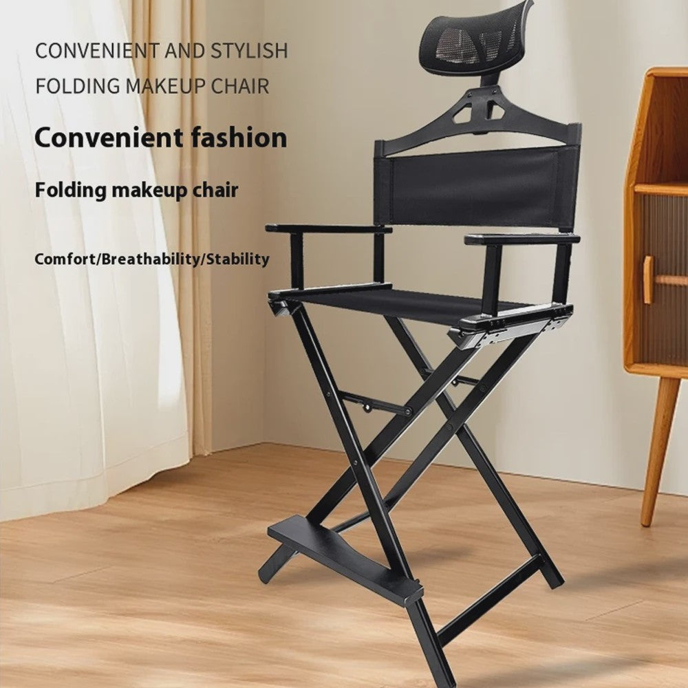 Professionele Regisseursstoel - Aluminium Legering, Opvouwbaar & Comfortabel voor Buiten, Kantoor of Make-up