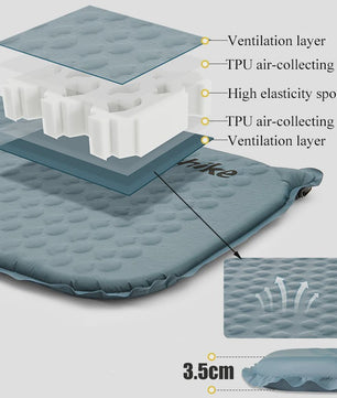 Naturehike Ultralichte Zelfopblaasbare Slaapmat - Comfortabel & Compact Kamperen