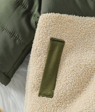 Schattige Baby Romper met Berenoren - Winter Fleece Jumpsuit voor Jongens & Meisjes (0-24M)
