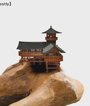 Miniatuur Japanse Paviljoen Decoratie - Zen Tuin, Aquarium & Bonsai Ornament