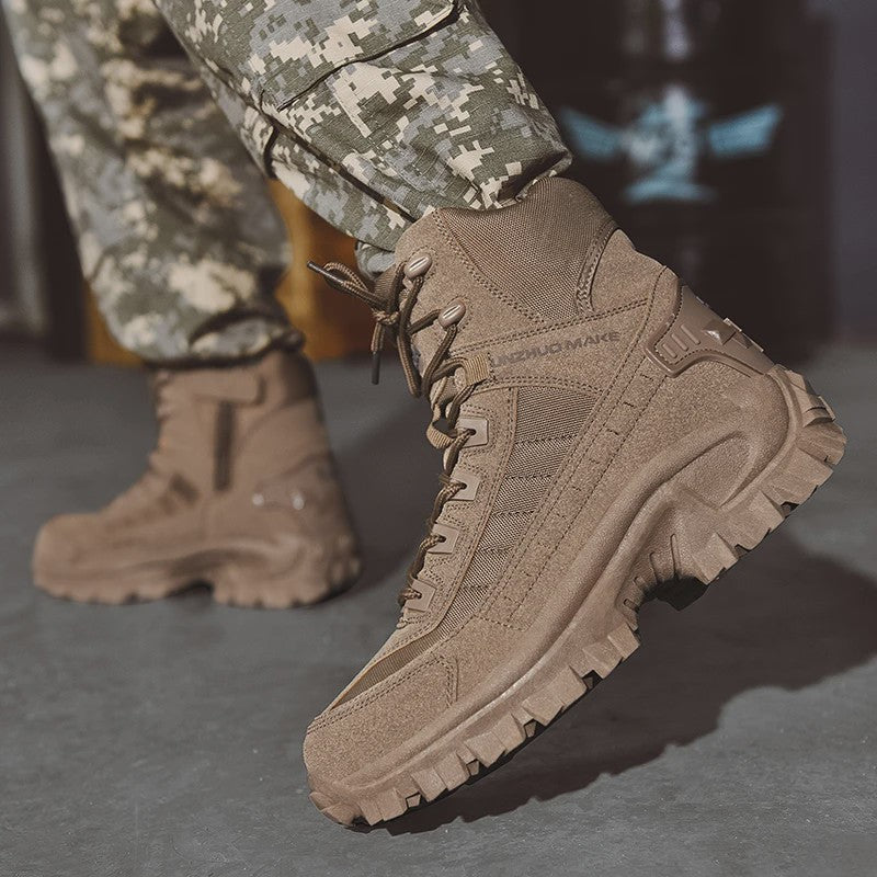 Heren Desert Combat Boots - Tactische Wandelschoenen met Anti-slip Zool
