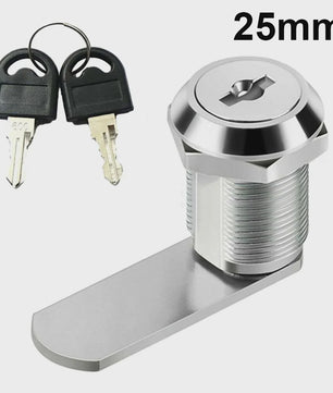Veiligheidscam Lock Deurslot met Sleutels voor Kast, Lade, Brievenbus - 16/20/25/30mm