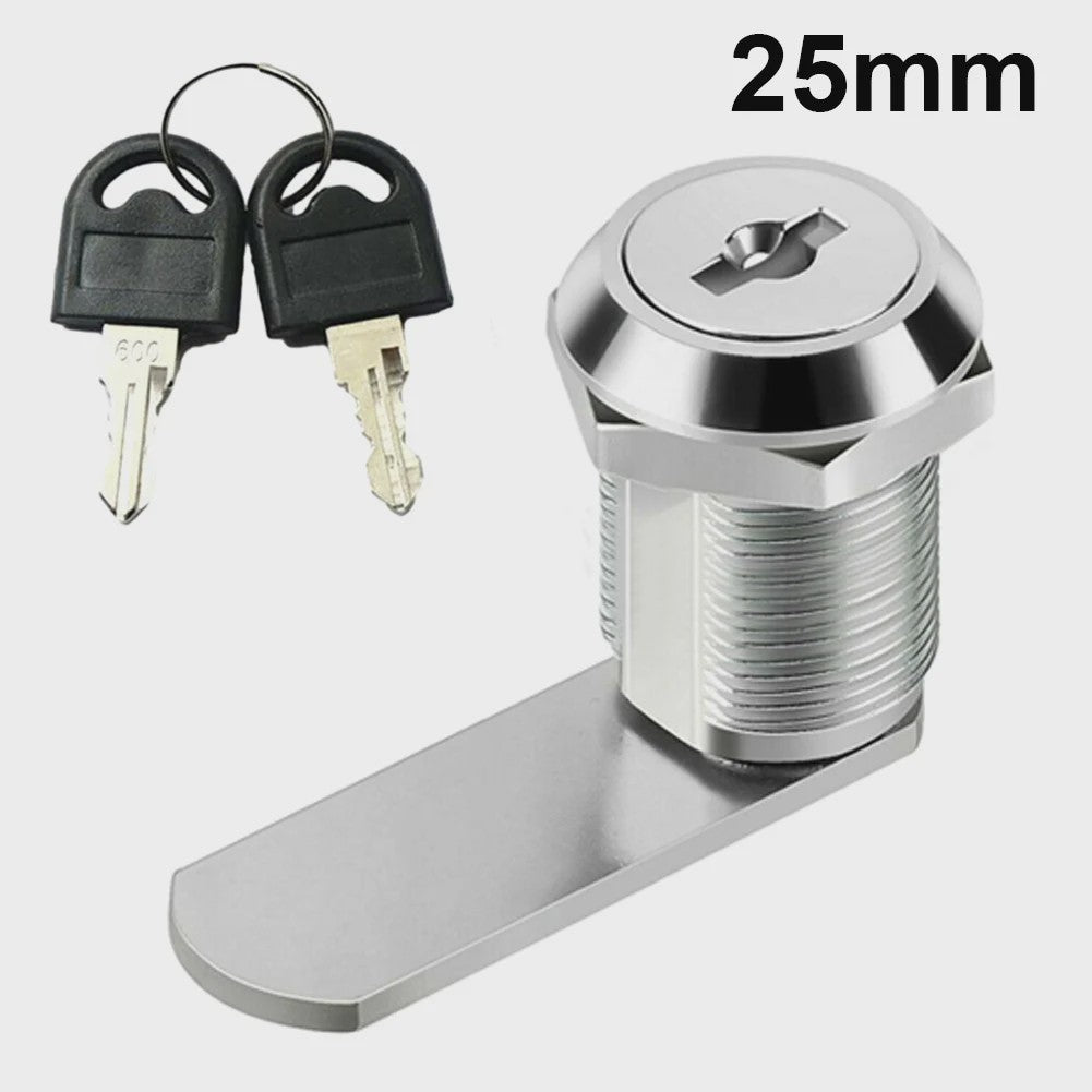 Veiligheidscam Lock Deurslot met Sleutels voor Kast, Lade, Brievenbus - 16/20/25/30mm
