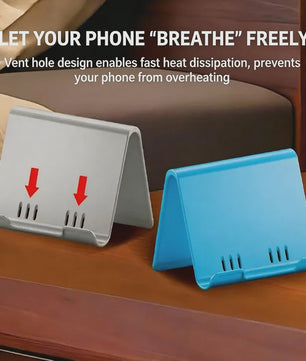 Verstelbare Telefoonstandaard - Draagbaar, Opvouwbaar Bureauhouder voor Smartphones