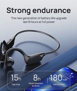 Lenovo X7 Bone Conduction Oordopjes: Draadloos, Sport, Zwemmen, Bluetooth 5.2 met Microfoon
