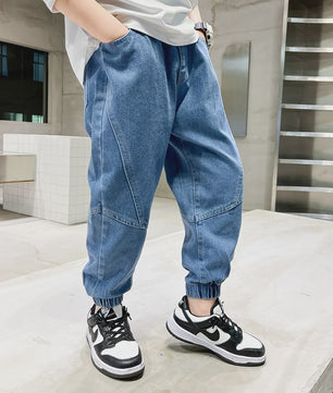 Stoere Baggy Jeans voor Jongens - Comfortabele Kinder Broek voor Zomer & Casual
