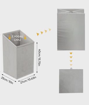 Modern Minimalistisch Opbergkastje met Verborgen Opbergruimte - Multifunctioneel voor Badkamer & Wasruimte