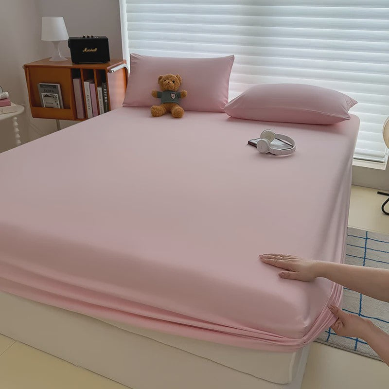 Hoeslaken met Elastiek: Anti-slip, Verstelbaar & Comfortabel - Maten 90x200 t/m 180