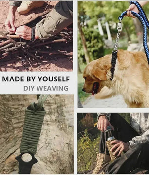 Sterk 550 Paracord Touw (4mm, 7-Strands) - Ideaal voor Outdoor, Survival & DIY Projecten