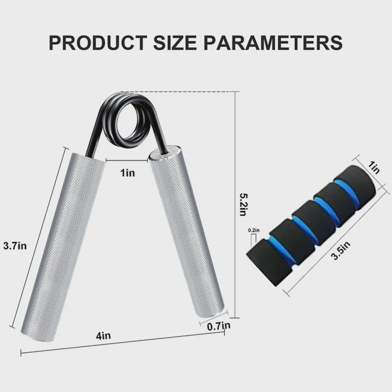 6-Pack Hand Grippers met Schuimrubberen Handvatten - Versterk Grip, Armen en Vingers