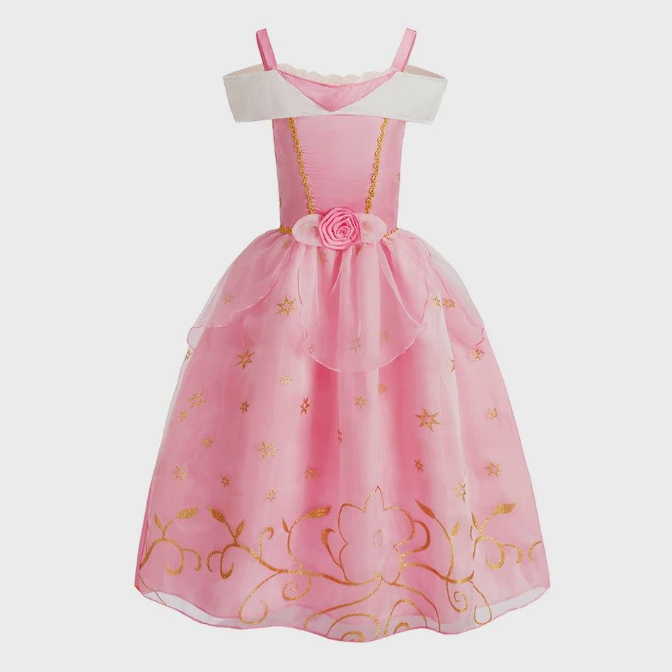 Prinsessenjurk Rapunzel voor Meisjes - Droomjurk voor Feestjes en Carnaval