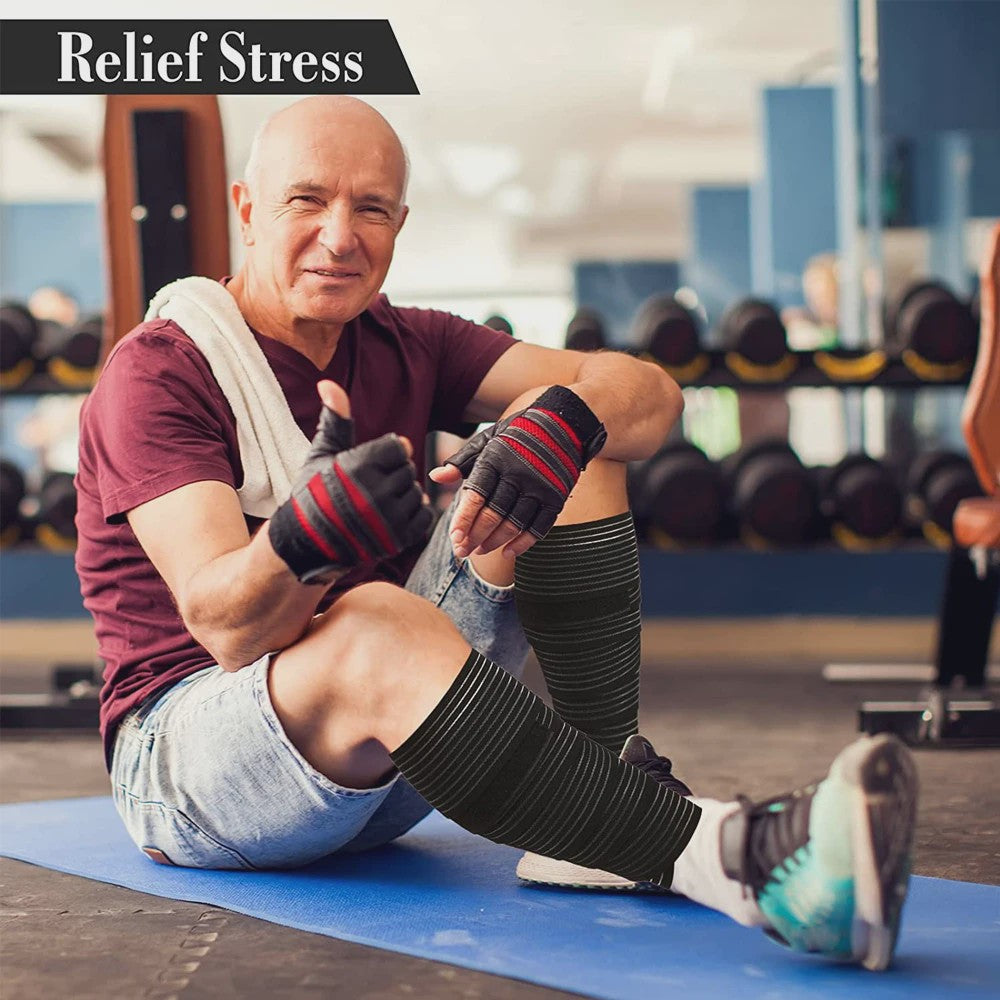 Verstelbare Bandage voor Knie, Elleboog, Pols & Enkel | 40-300cm | Sport & Herstel