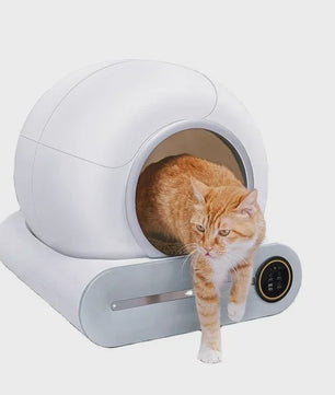 Slimme Zelfreinigende Kattenbak - Grote Capaciteit & App Bediening
