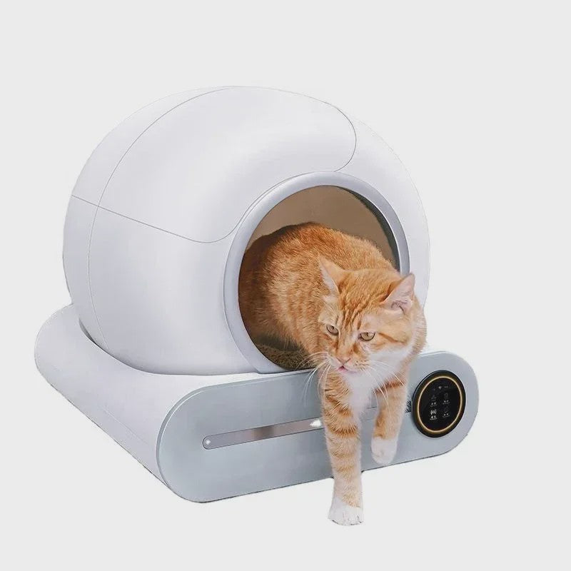 Slimme Zelfreinigende Kattenbak - Grote Capaciteit & App Bediening