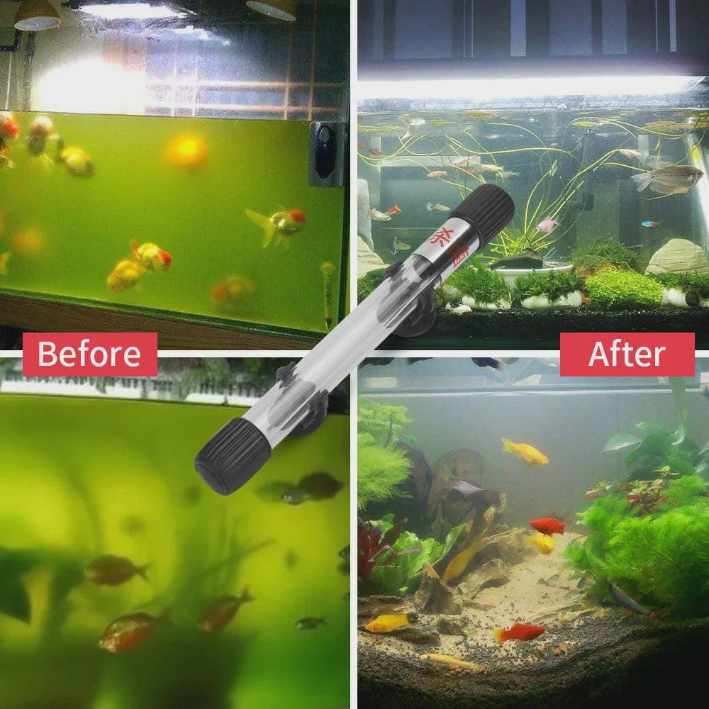 Krachtige Aquarium UV Sterilisator Lamp - 5-11W Onderwater Reiniging