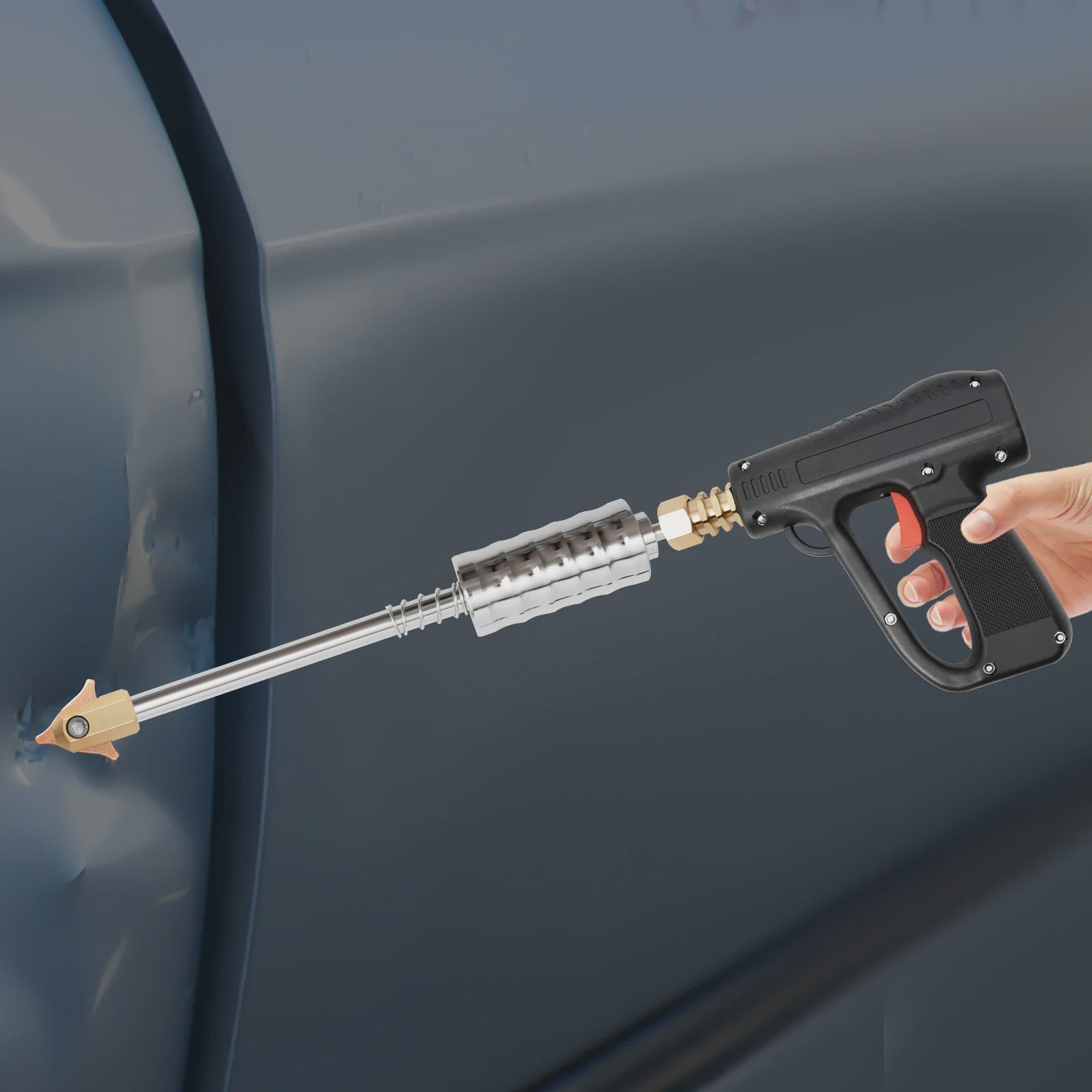 86-delige Autodeuk Reparatie Set: Professionele Verfloze Deuktrekker met Spot Laspistool & Trekker Hamer