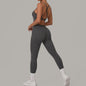 Sportieve Dames Jumpsuit met Open Rug en Kruisbanden - Perfect voor Yoga, Fitness & Zomer