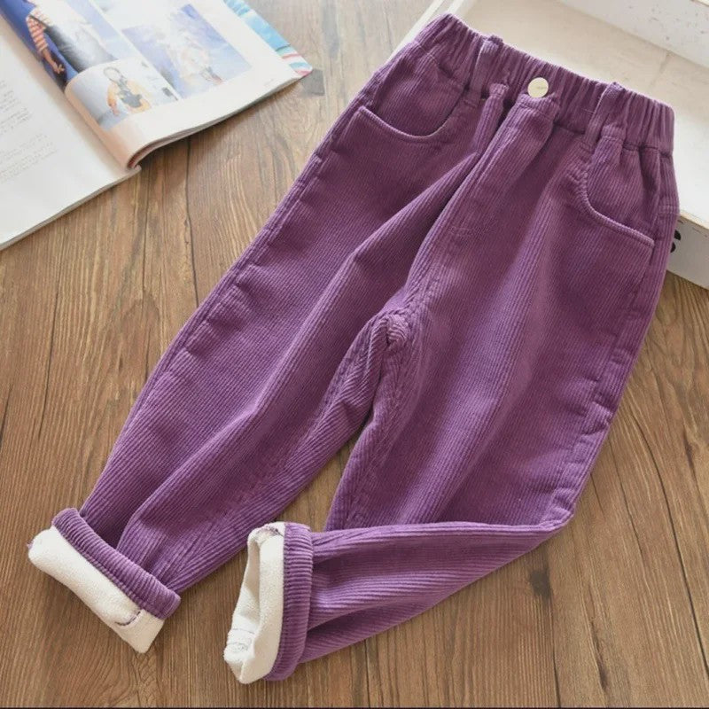 Warme Corduroy Broek Kinderen - Herfst/Winter Casual & Sportief